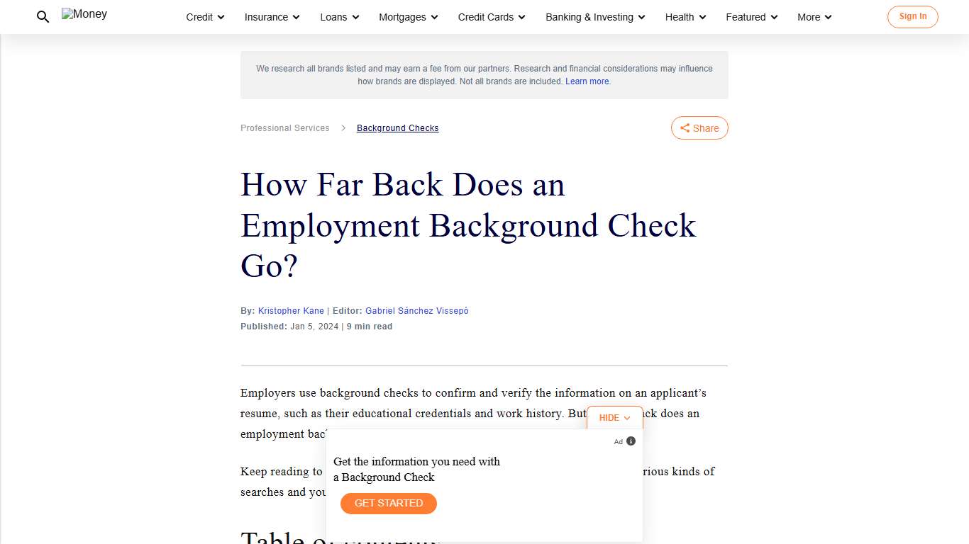 How Far Back Does an Employment Background Check Go? Money
